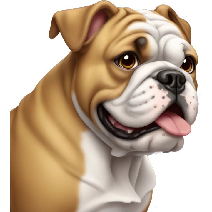 Bulldog ingles hembra  emoji