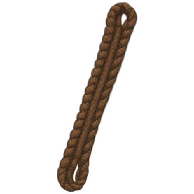 shoelace emoji