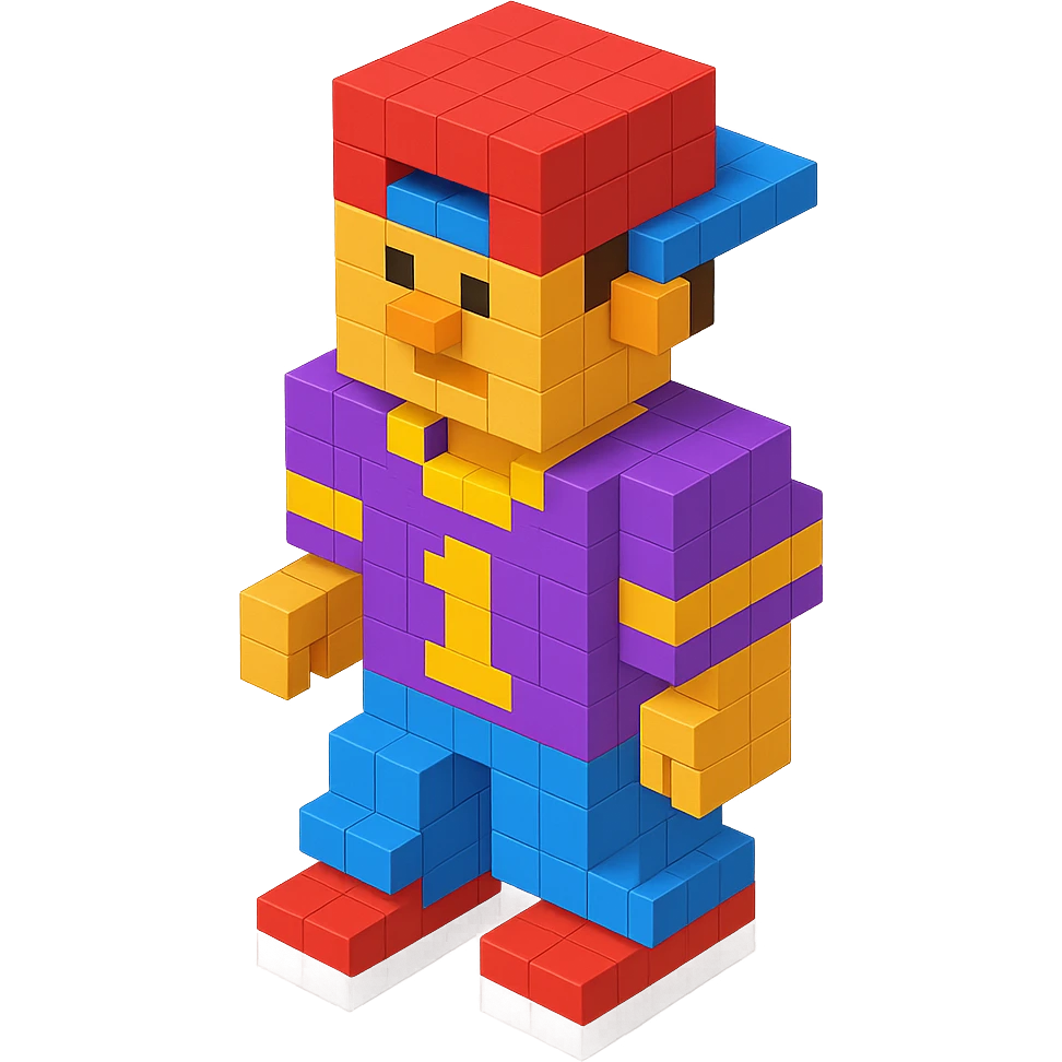 90s hip-hop outfit with baggy pants, oversized jersey, and snapback cap emoji