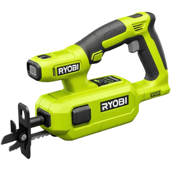 RYOBI ONE+ 18V Cordless Reciprocating saw battery  emoji
