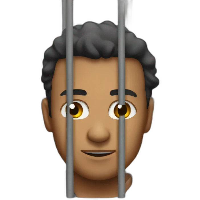 Sa m behind bars emoji