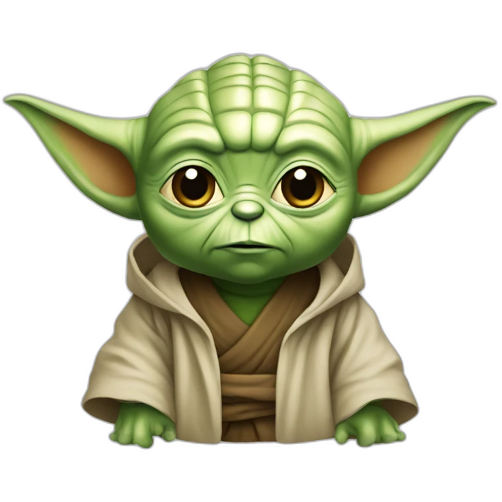 Yoda pas contant emoji