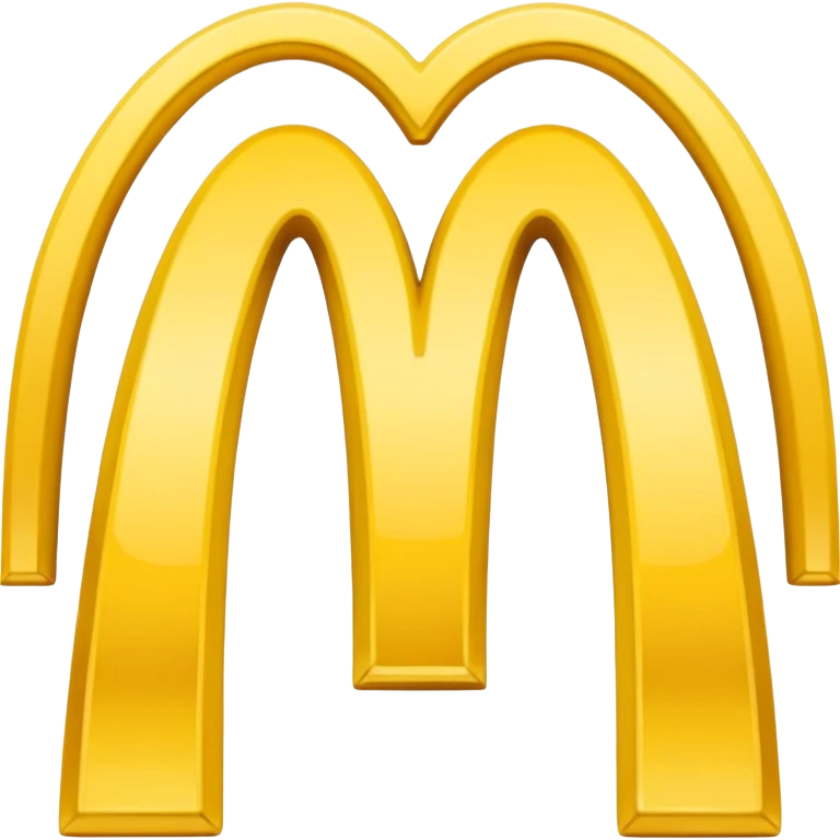 mcdonalds golden arches logo emoji