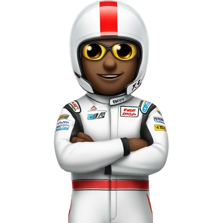 Jack in race car  emoji