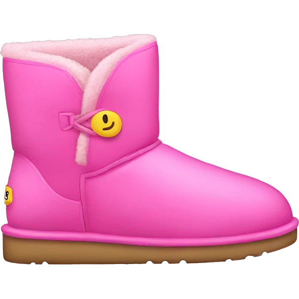 Pink uggs emoji