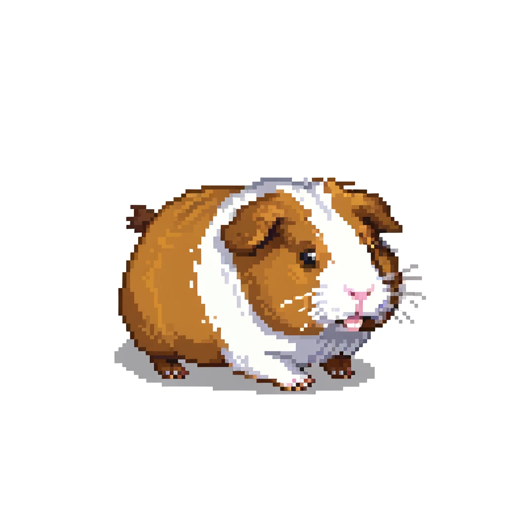 guinea pig running in grass emoji