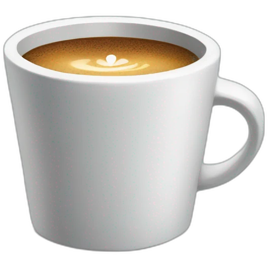 a cup of coffee with a pack of cigarettes by its side emoji