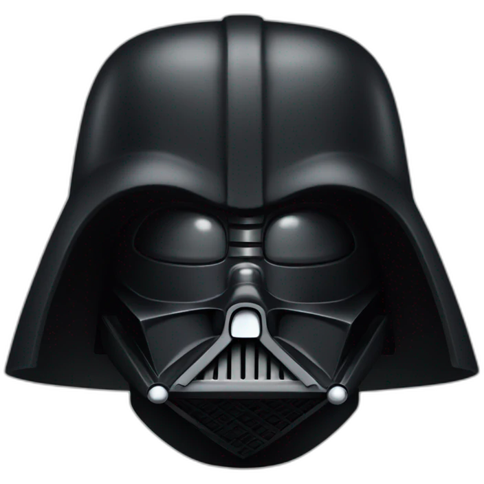 Dart Vader big head emoji