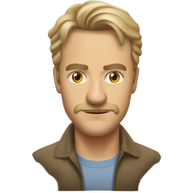 Głowa maciory w białej czapce emoji