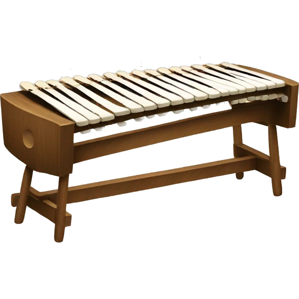 wooden marimba emoji