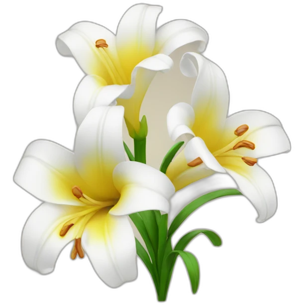 Flower lys emoji