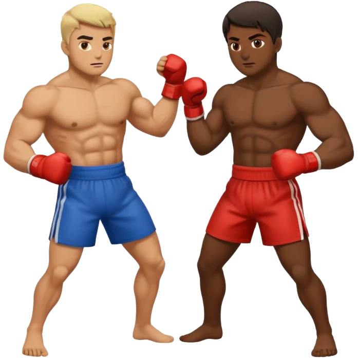 Two Man’s fighting emoji