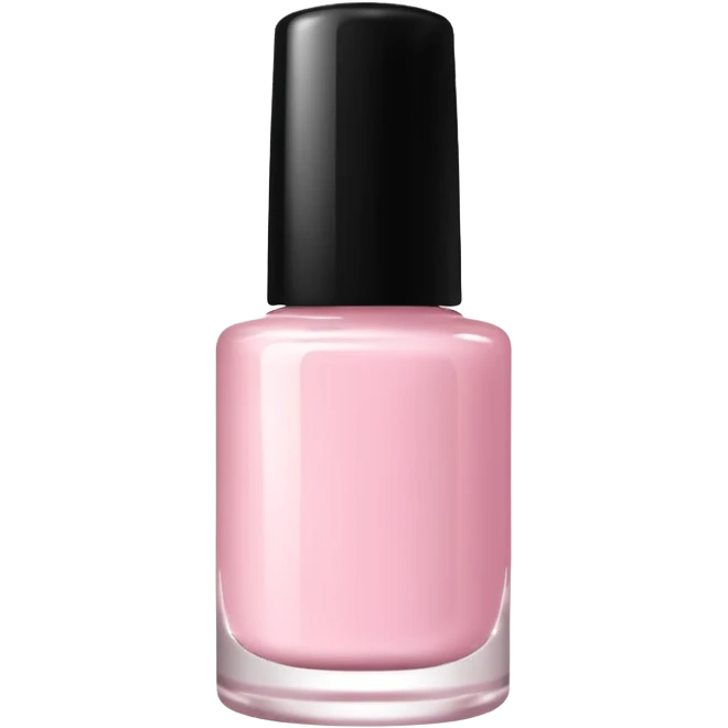 light pink nail polish bottle




 emoji