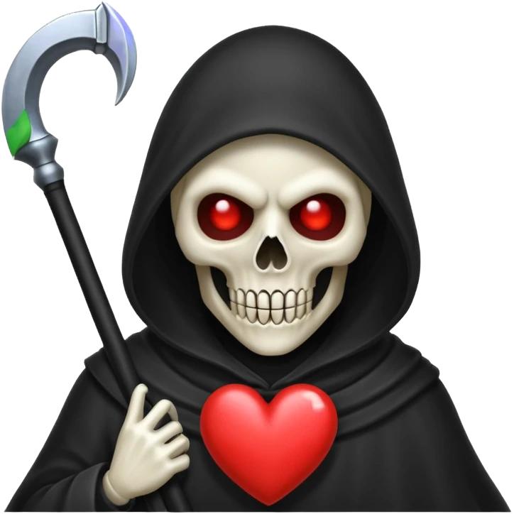 reaper with heart eyes emoji