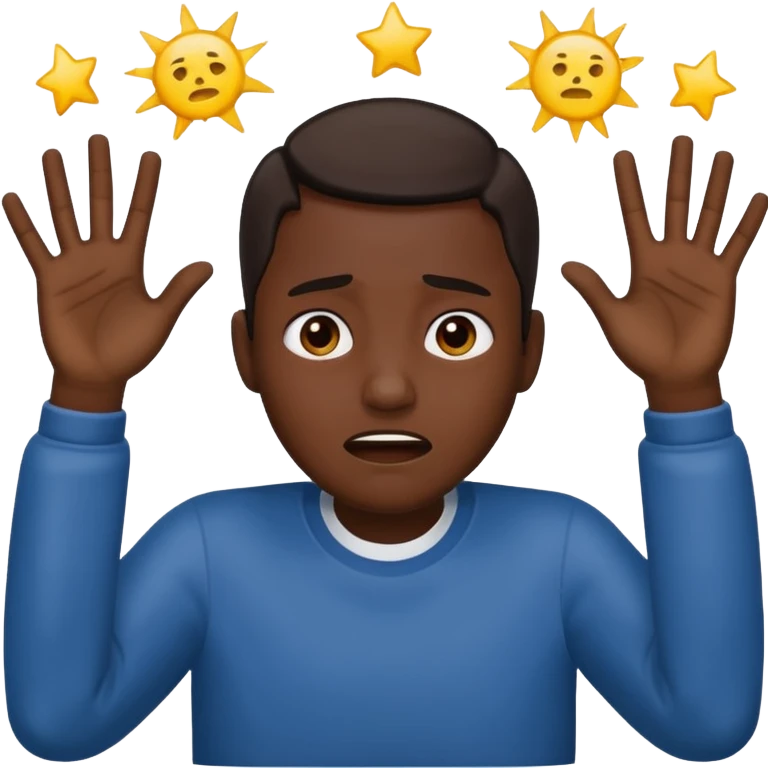Raising hands in desperation Emoji emoji