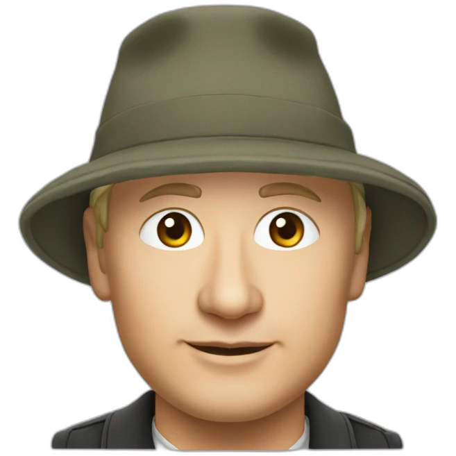 Vladimir Poutine avec un bonnet emoji