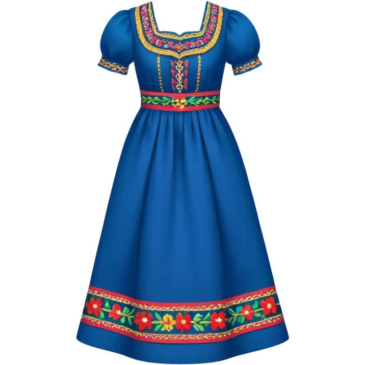 Bunad dress emoji