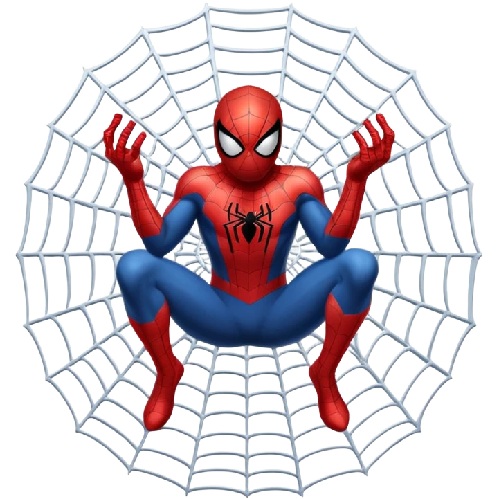 Spiderman web emoji