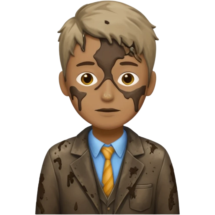 accountant covered in shit emoji