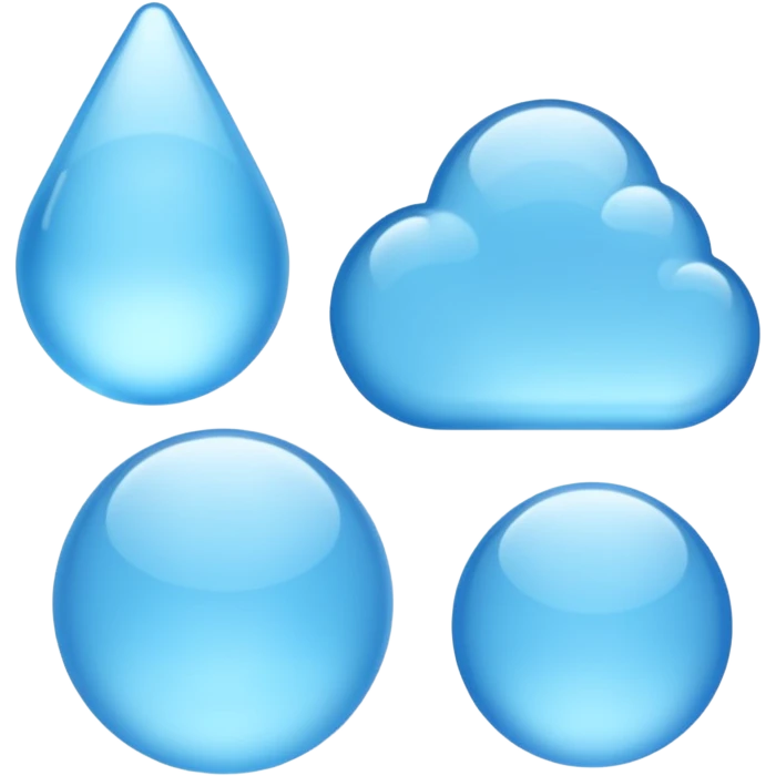 Light blue things emoji