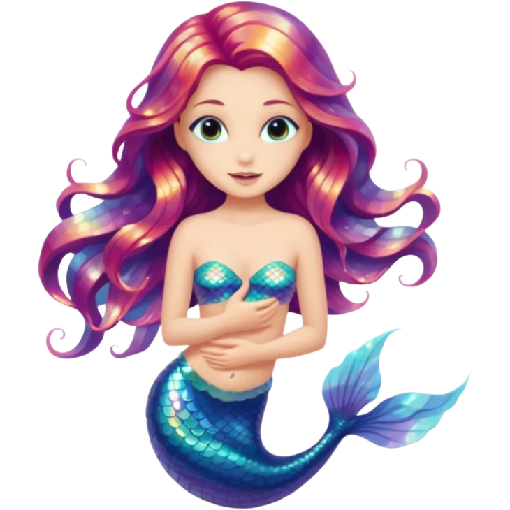 پری دریایی emoji