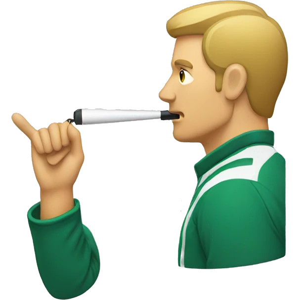 coach whistle emoji