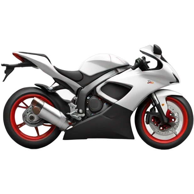 Red sport bike emoji