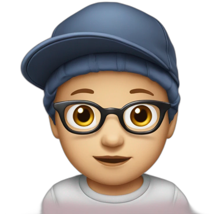 baby-londonien-casquette-lunette emoji
