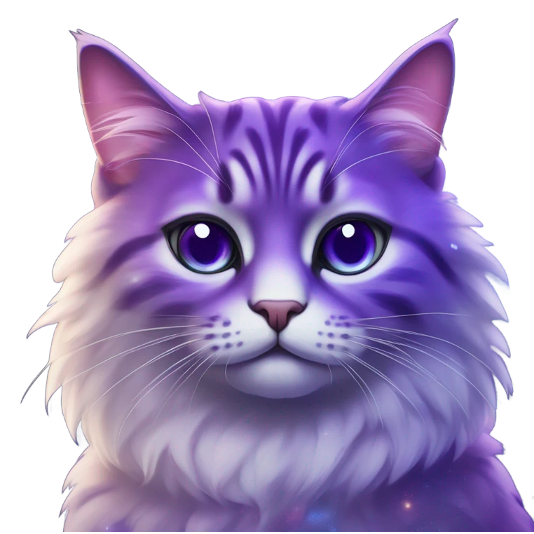 Galaxy cat emoji