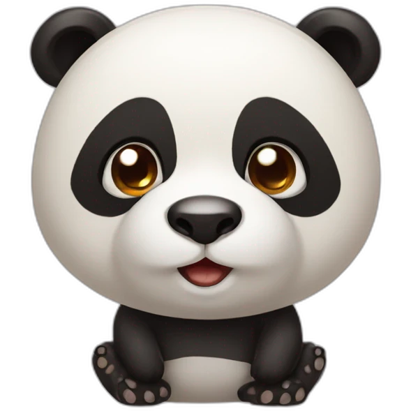 Panda gussa  emoji