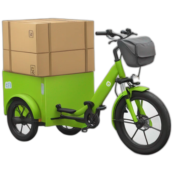 3 wheel cargo bike emoji