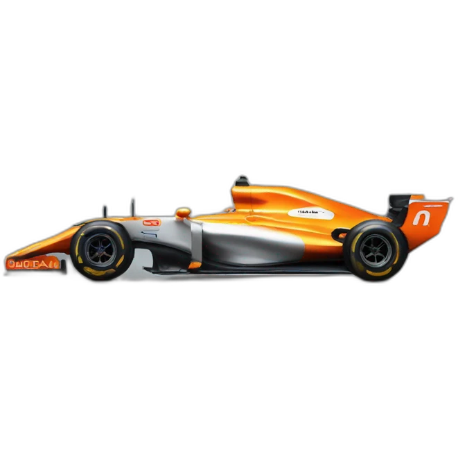 McLaren formula 1 car emoji
