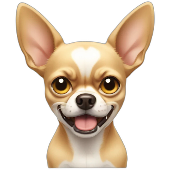 angry chihuahua emoji