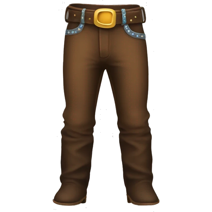 cowboy pants emoji