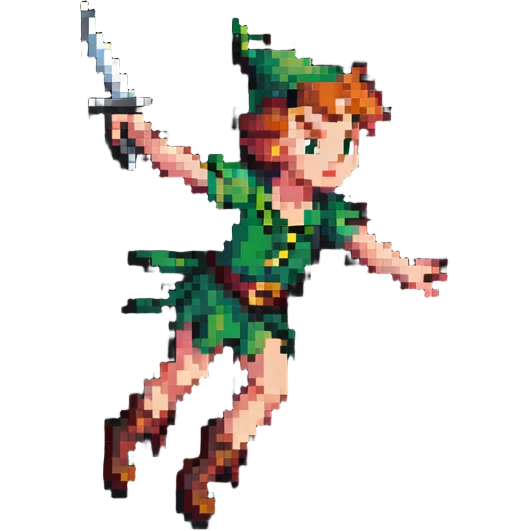Peter Pan character emoji