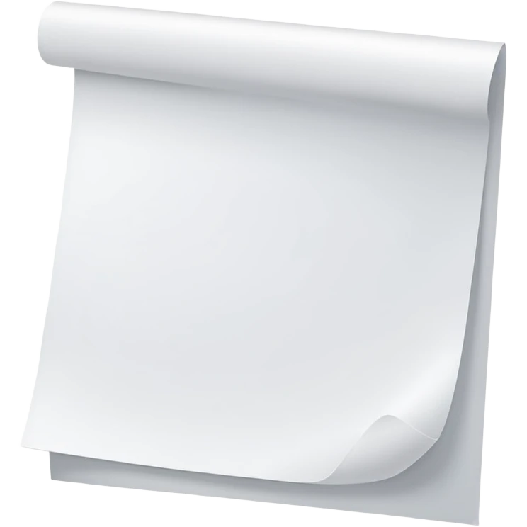 Paper emoji