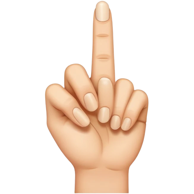 😐🖕 emoji