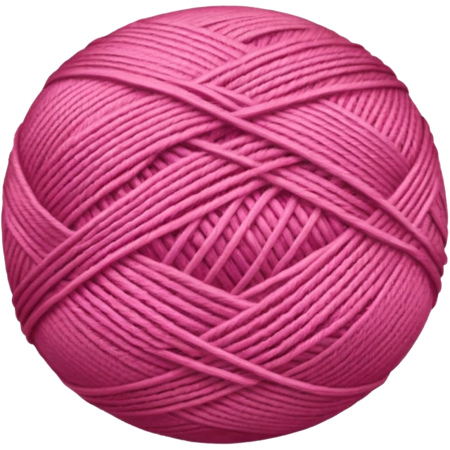 ball of knitting thread pink emoji