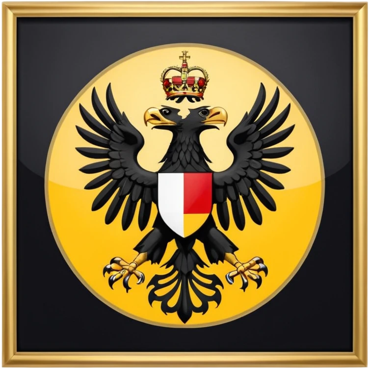 Heilige Römische Flagge Deutscher Nation 
 emoji