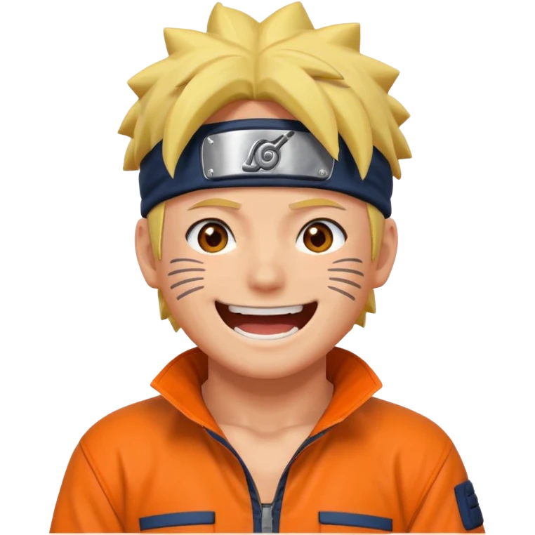 Laughing naruto emoji