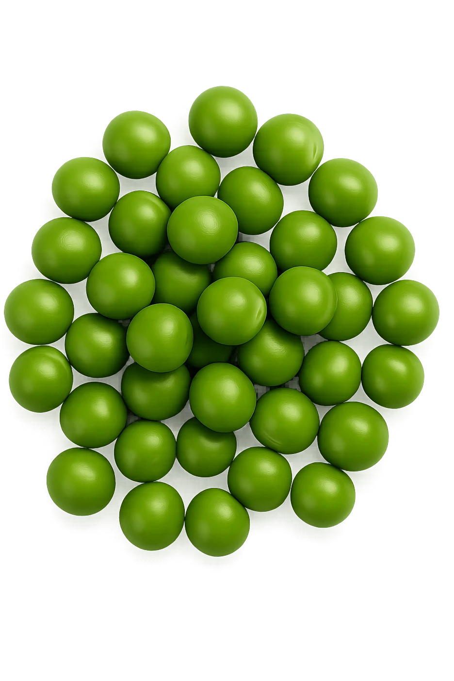 piselli visti dall'alto emoji