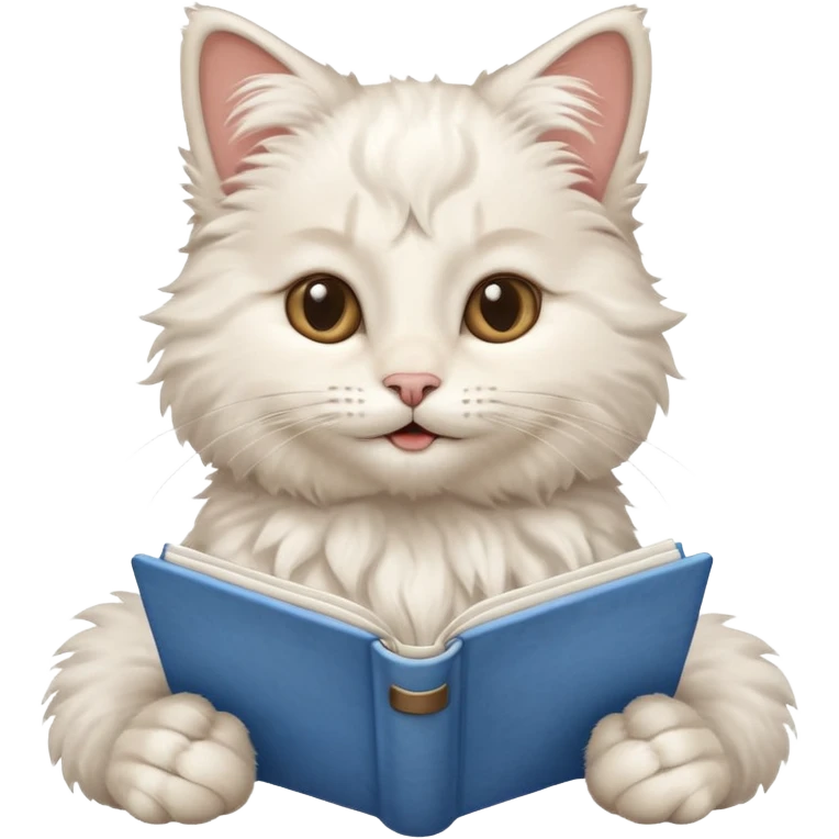  gatita grecia feliz en viendo una libreta anillada  emoji