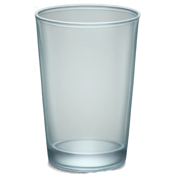 Empty tea glass emoji