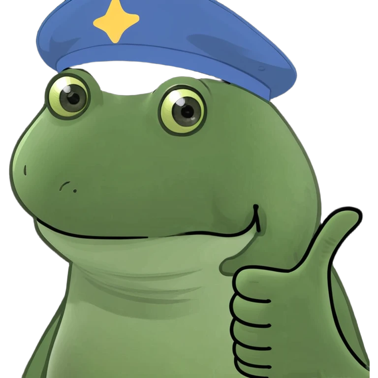 Thumbs up funny emoji