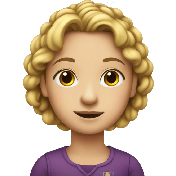 Anna at grade 3 emoji