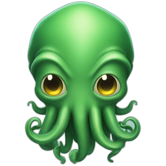smiling cthulhu emoji