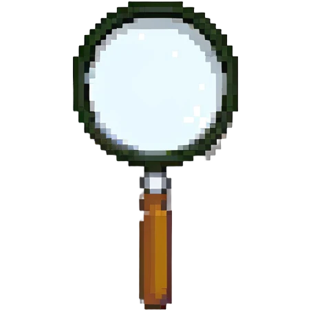 magnifying glass emoji