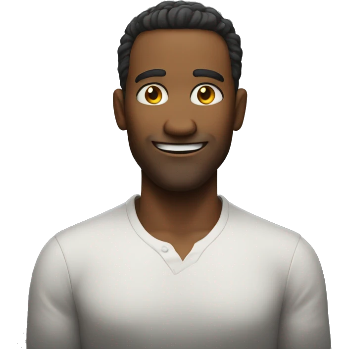 Sarcastic smirk emoji