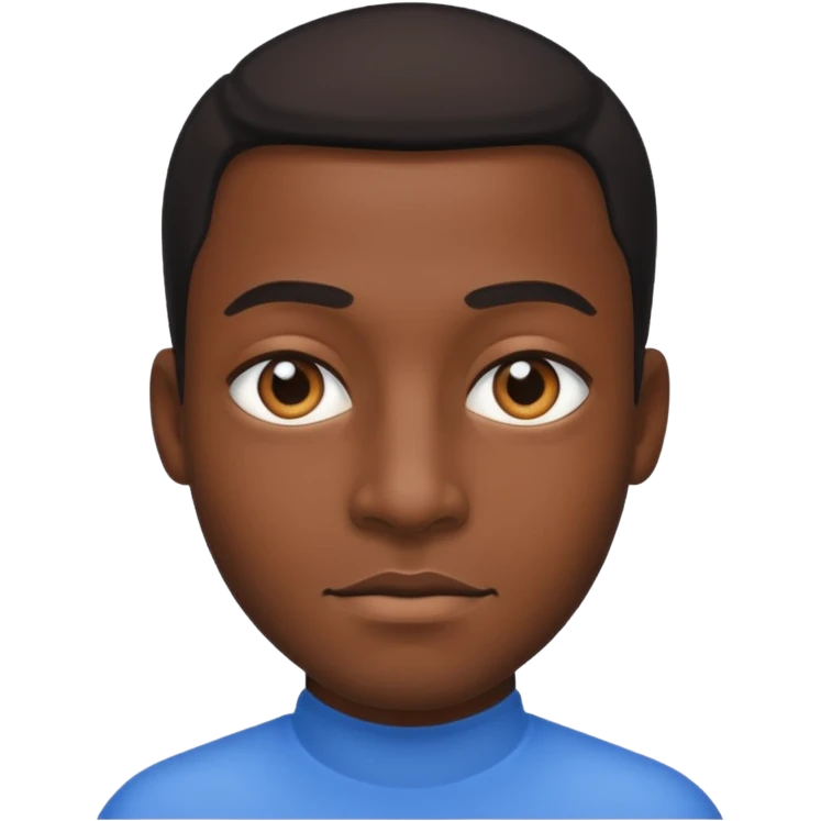 Black man  emoji