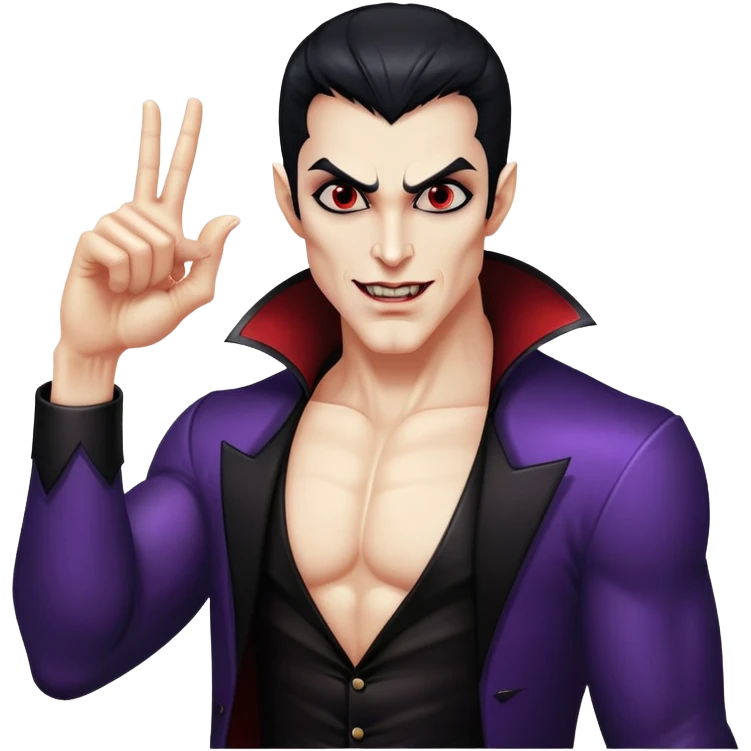 A combination of ✨ and 💪🏼 and 👌🏼 and 🧛🏼 emoji